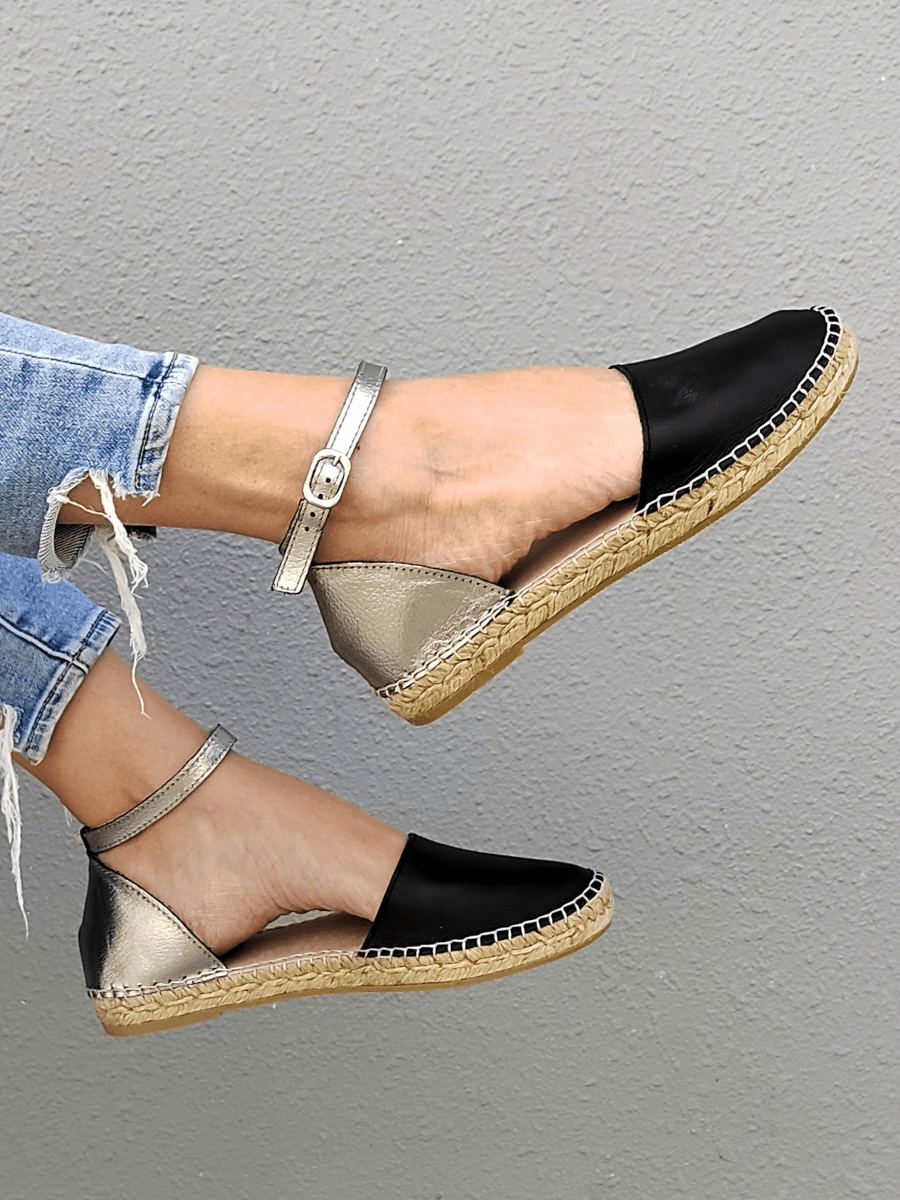 Flat espadrille sandals sale