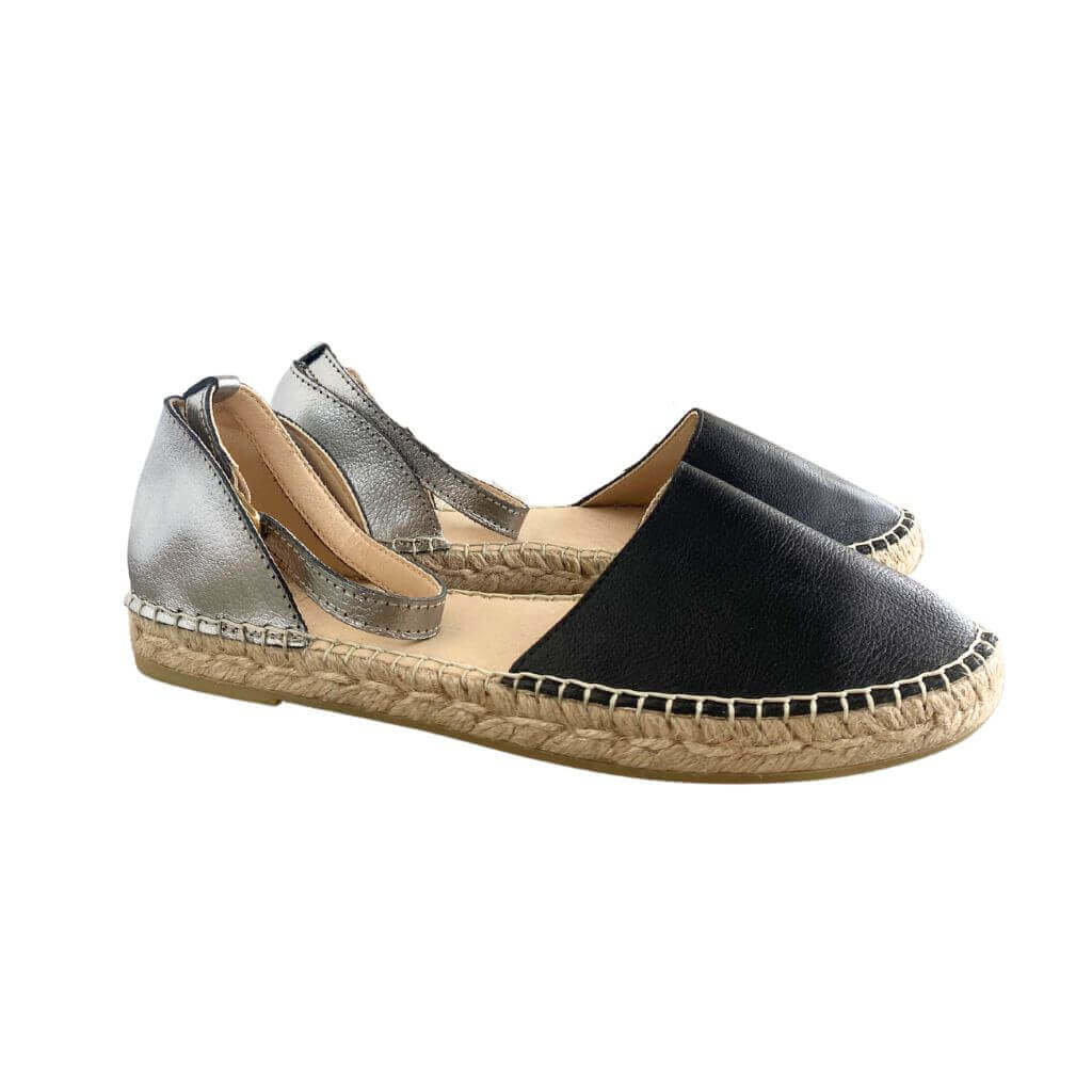 City Espadrille in Midnight Pewter - Shoeq