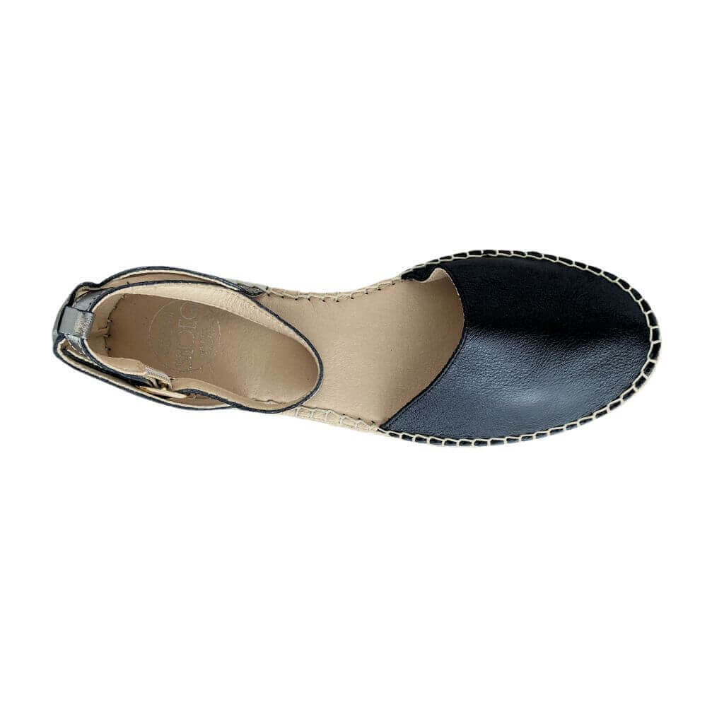 City Espadrille in Midnight Pewter - Shoeq