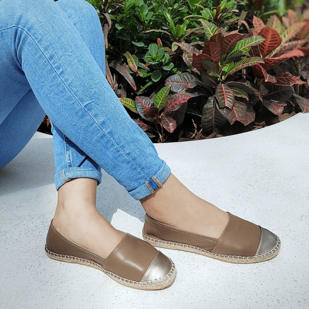 Classic Espadrille in Bronzed Mocha - Shoeq