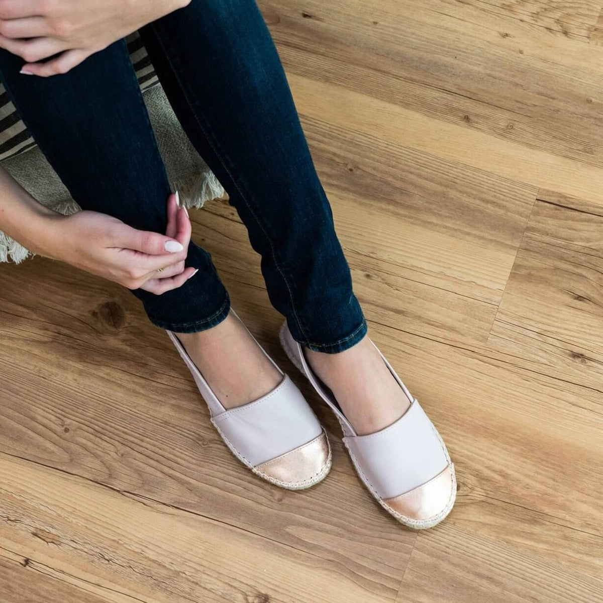 Classic Espadrille in Rose Blush - Shoeq