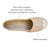 Classic Espadrille In Sandy Champagne - Shoeq