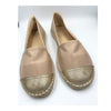 Classic Espadrille in Sandy Champagne - Size 41 - Outlet Item - Shoeq