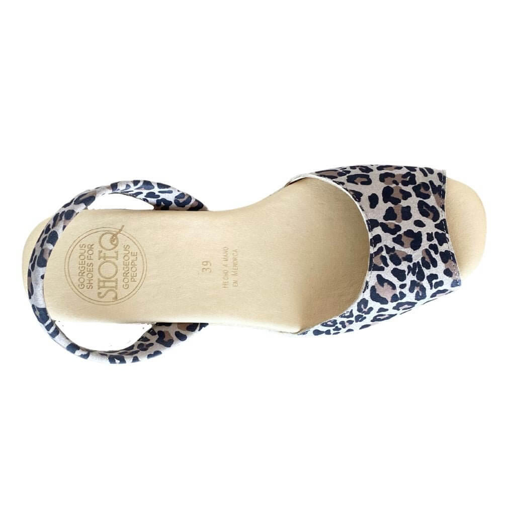 Classic Espadrille Wedge (&#39;23 Edit) in Dark Leopard - Shoeq