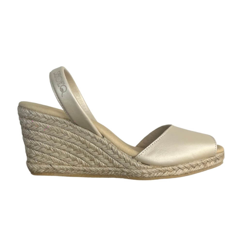 Classic Espadrille Wedge ('23 Edit) in Sandstone - Shoeq