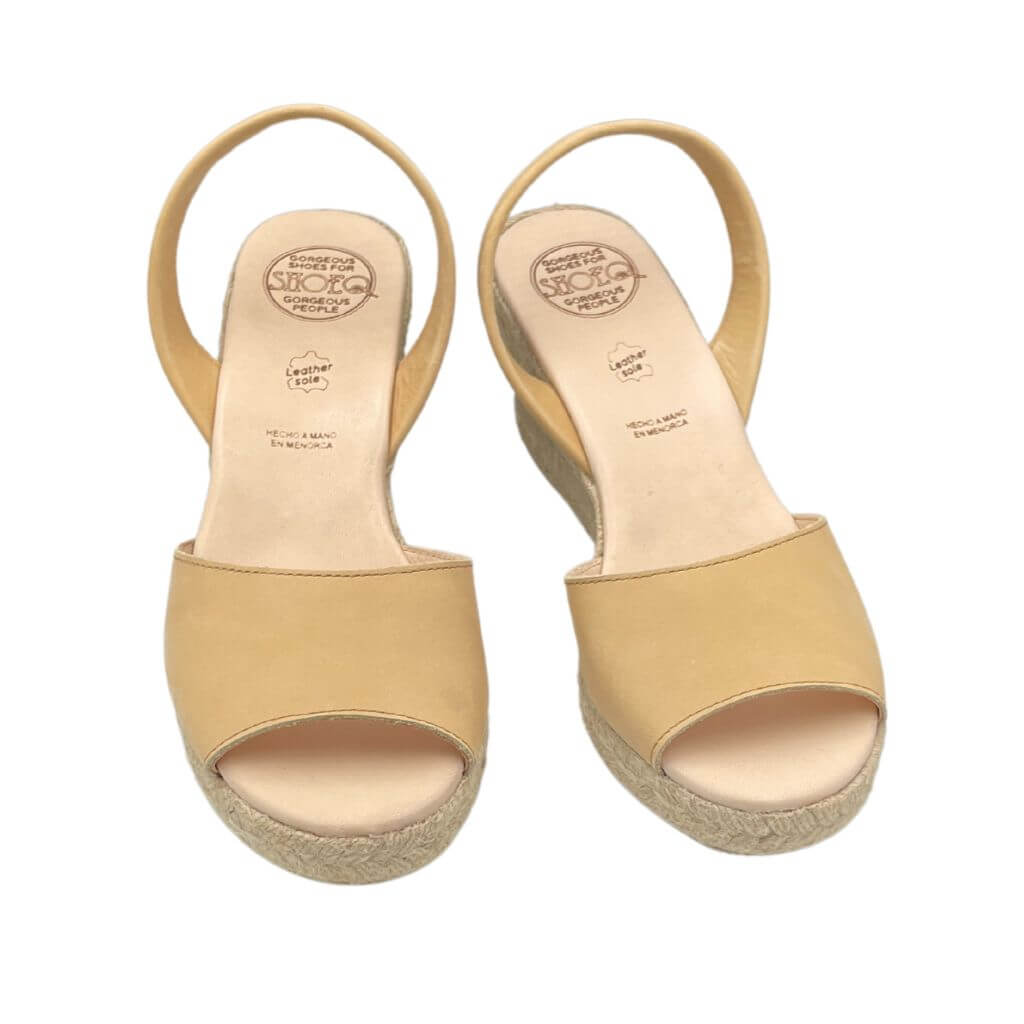 Classic Espadrille Wedge ('24 Edit) in Honey - Shoeq