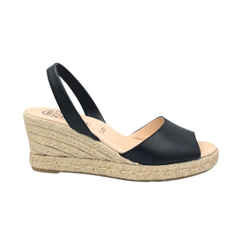 Classic Espadrille Wedge in Charcoal - 2024 edit - Shoeq