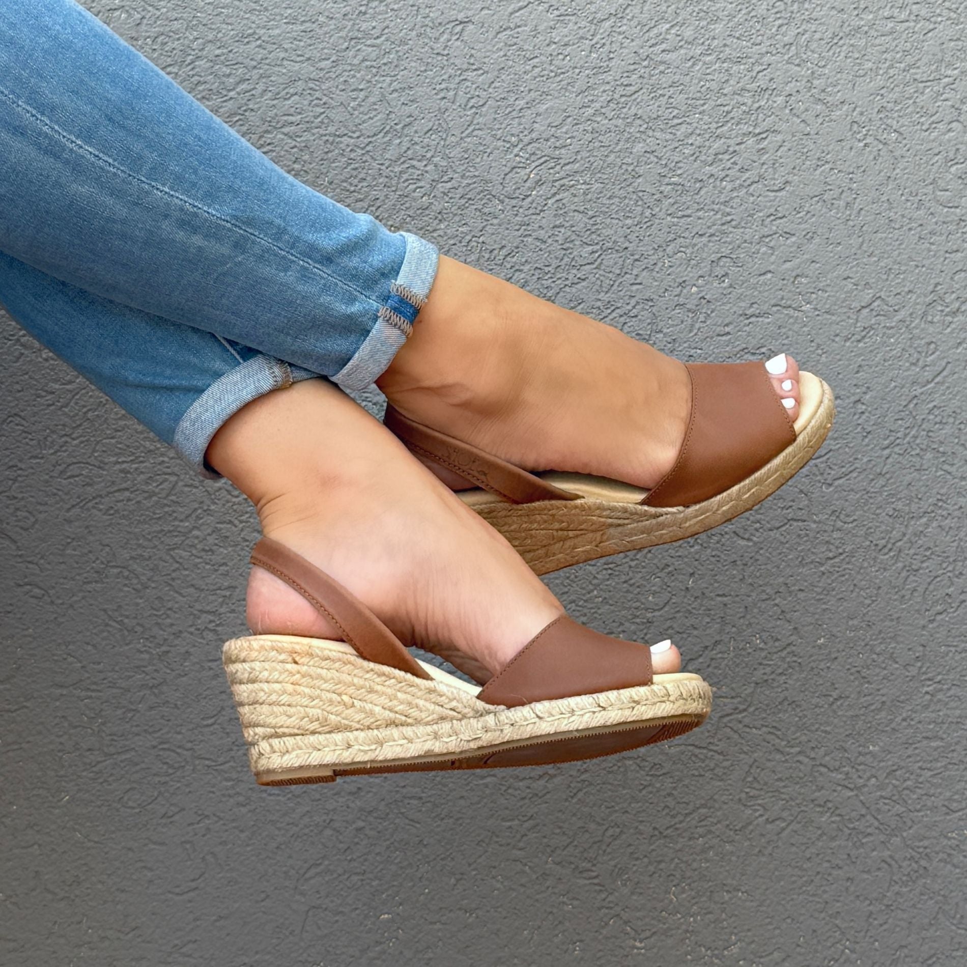 Classic Espadrille Wedge in Chocolate - 2024 Edit - Shoeq