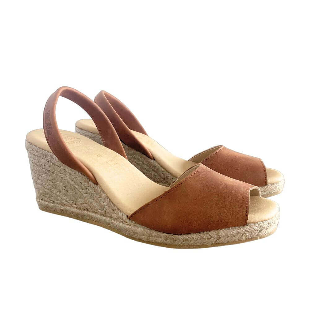 Classic Espadrille Wedge (&#39;23 Edit) in Chocolate