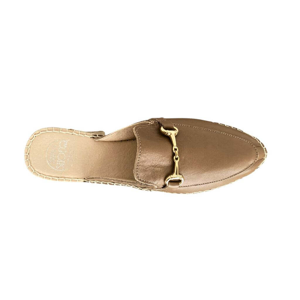 Espadrille Mule in Mocha - Shoeq