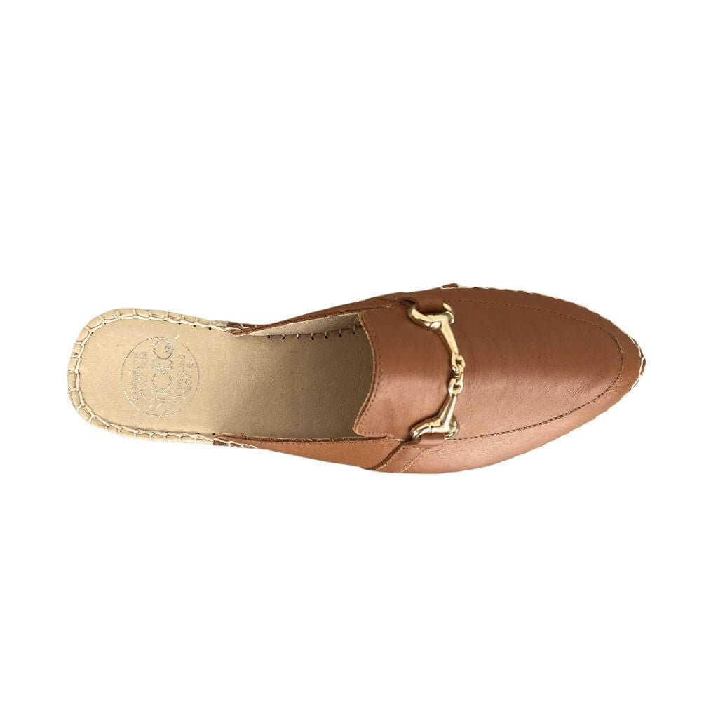 Espadrille Mule in Tan - Shoeq