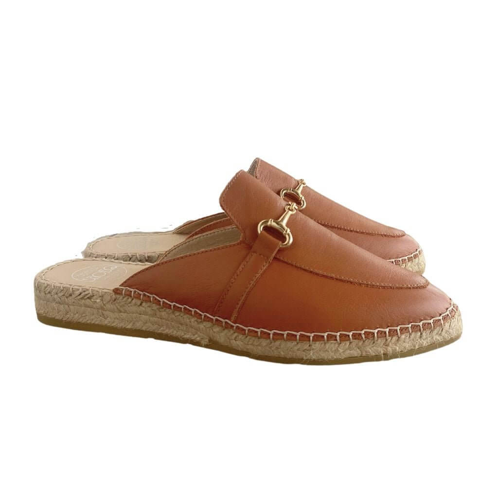 Espadrille Mule in Tan - Shoeq