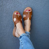 Hania LUXE in Tan - Shoeq