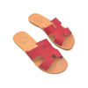 Hania Slide in Red - Shoeq