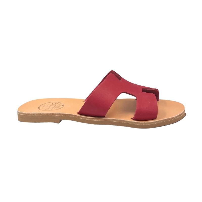 Hania Slide in Red - Shoeq