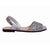 Peekaboo Avarca in Silver Glitter - Shoeq