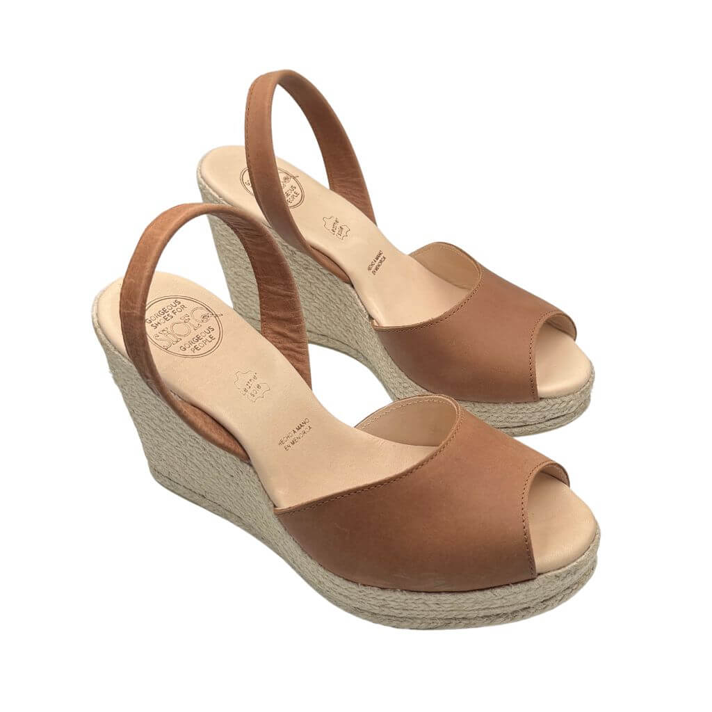 Roxy Espadrille Wedge (&#39;24 Edit) in Chocolate - Shoeq