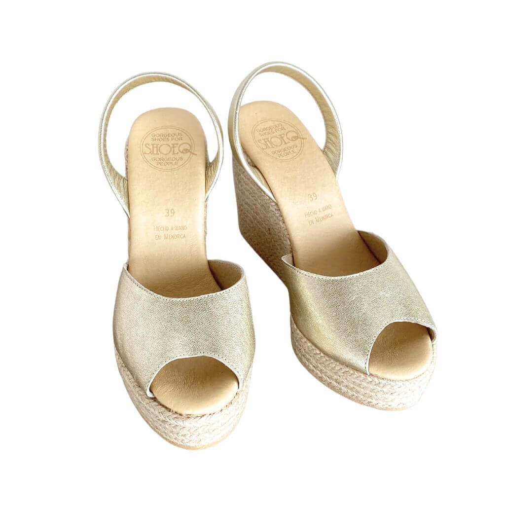 Roxy Wedge ('23 Edit) in Champagne - Shoeq