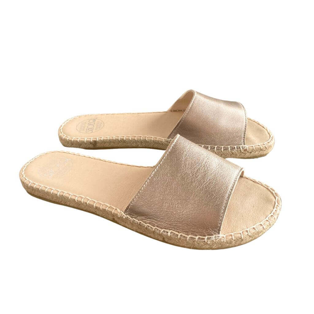 Summer Espadrille in Bronze - Shoeq