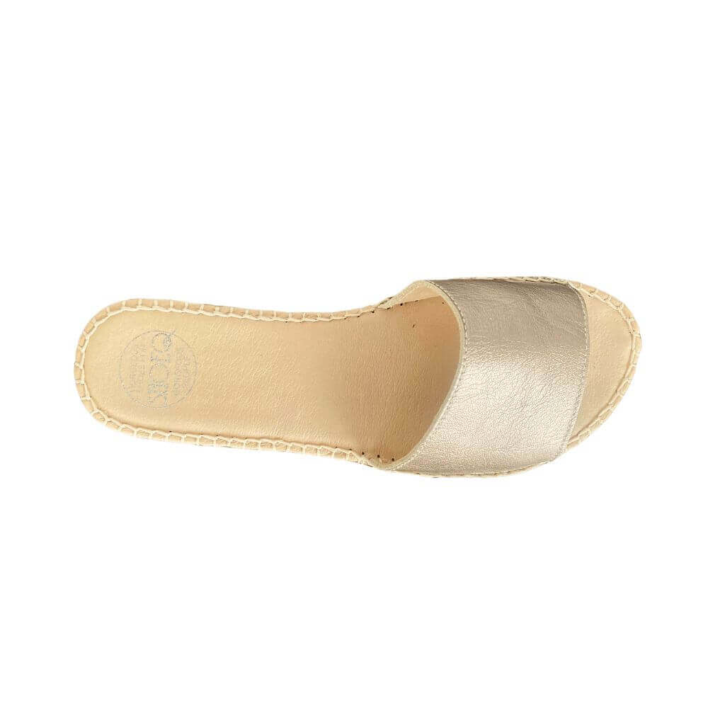 Summer Espadrille in Bronze - Shoeq