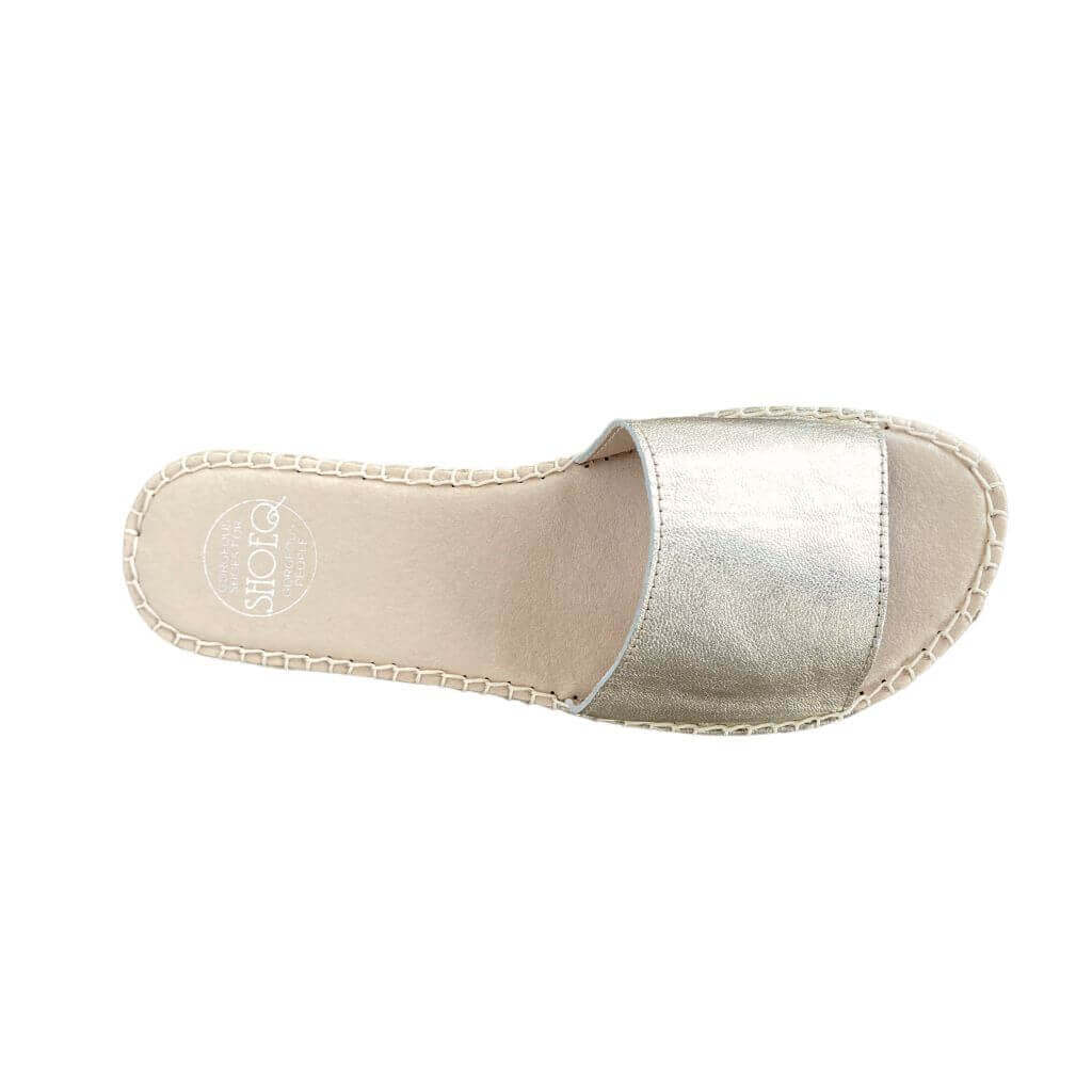 Summer Espadrille in Champagne - Shoeq