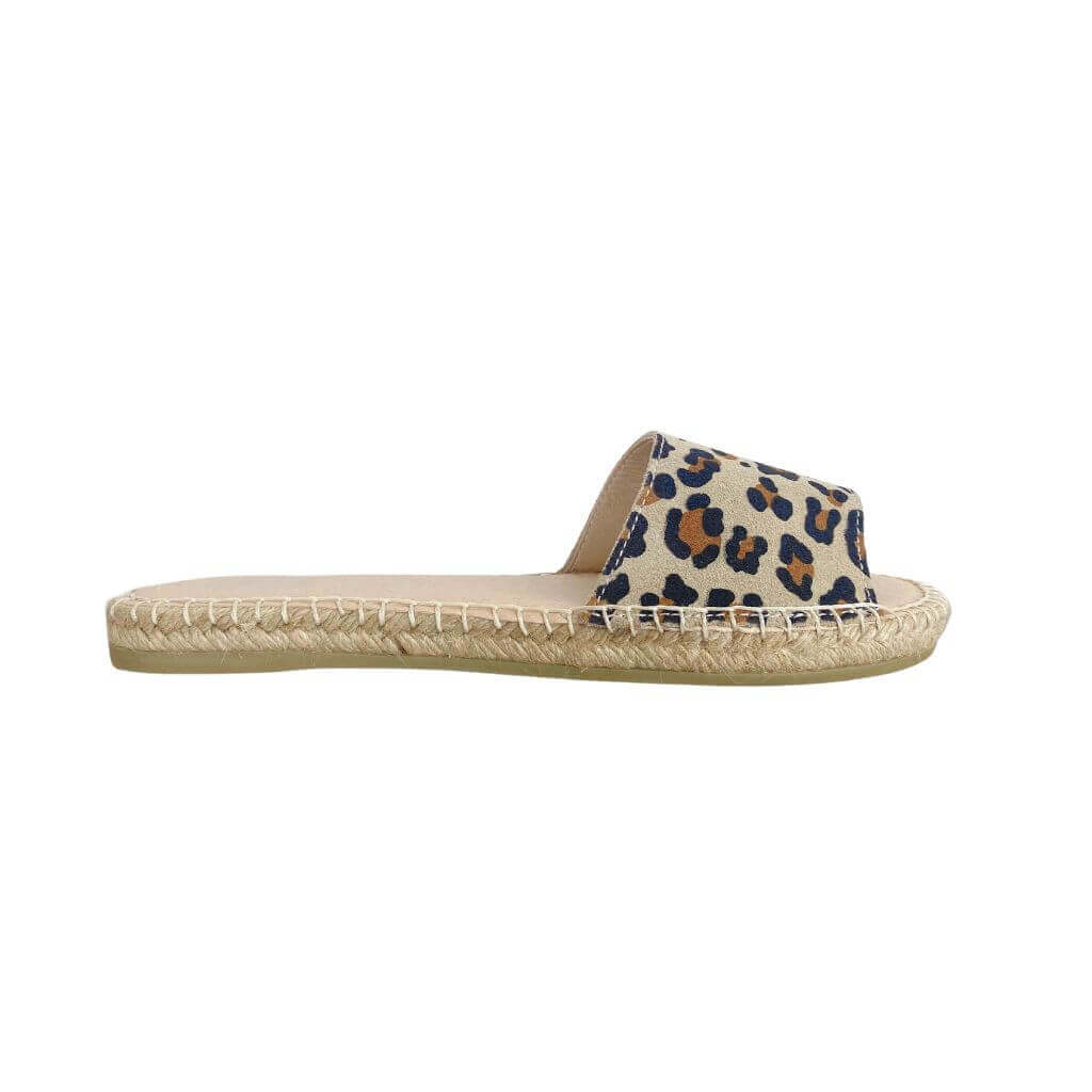 Summer Espadrille in Leopard Print