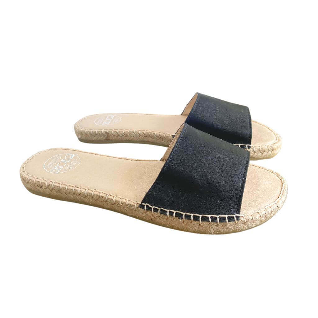 Summer Espadrille in Midnight - Shoeq