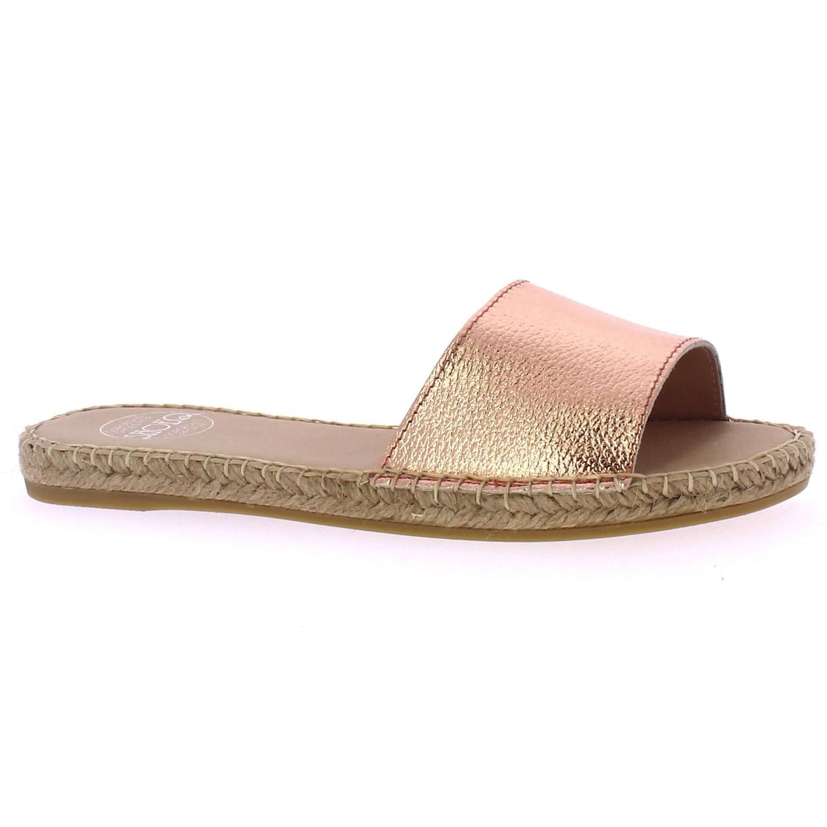 Summer Espadrille in Rose Gold