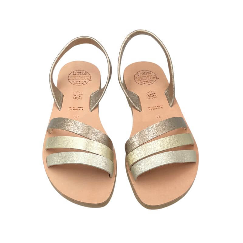 Sunkissed Avarca in Bronze - Shoeq