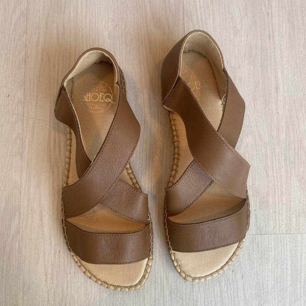 Beach Espadrille in Coffee - Size 36 - Outlet Item - Shoeq