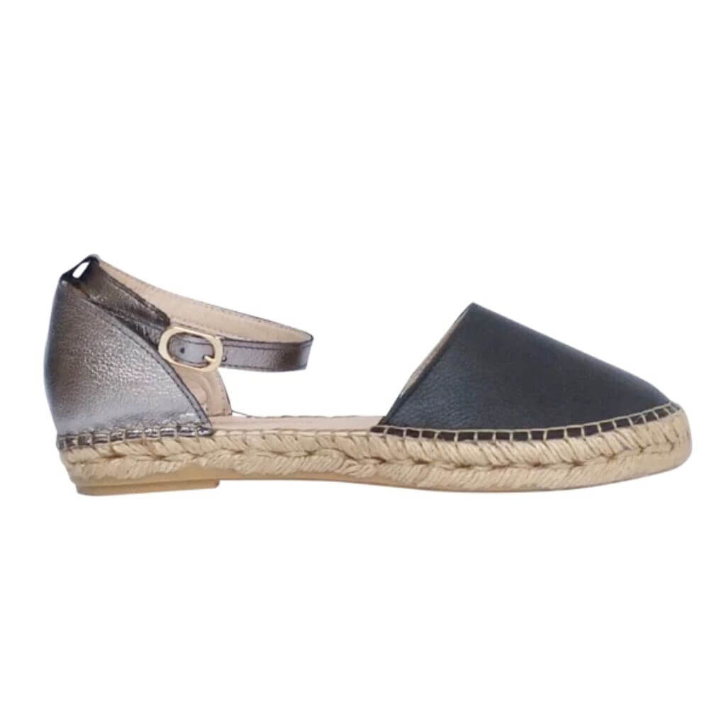 City Espadrille in Midnight Pewter - Shoeq