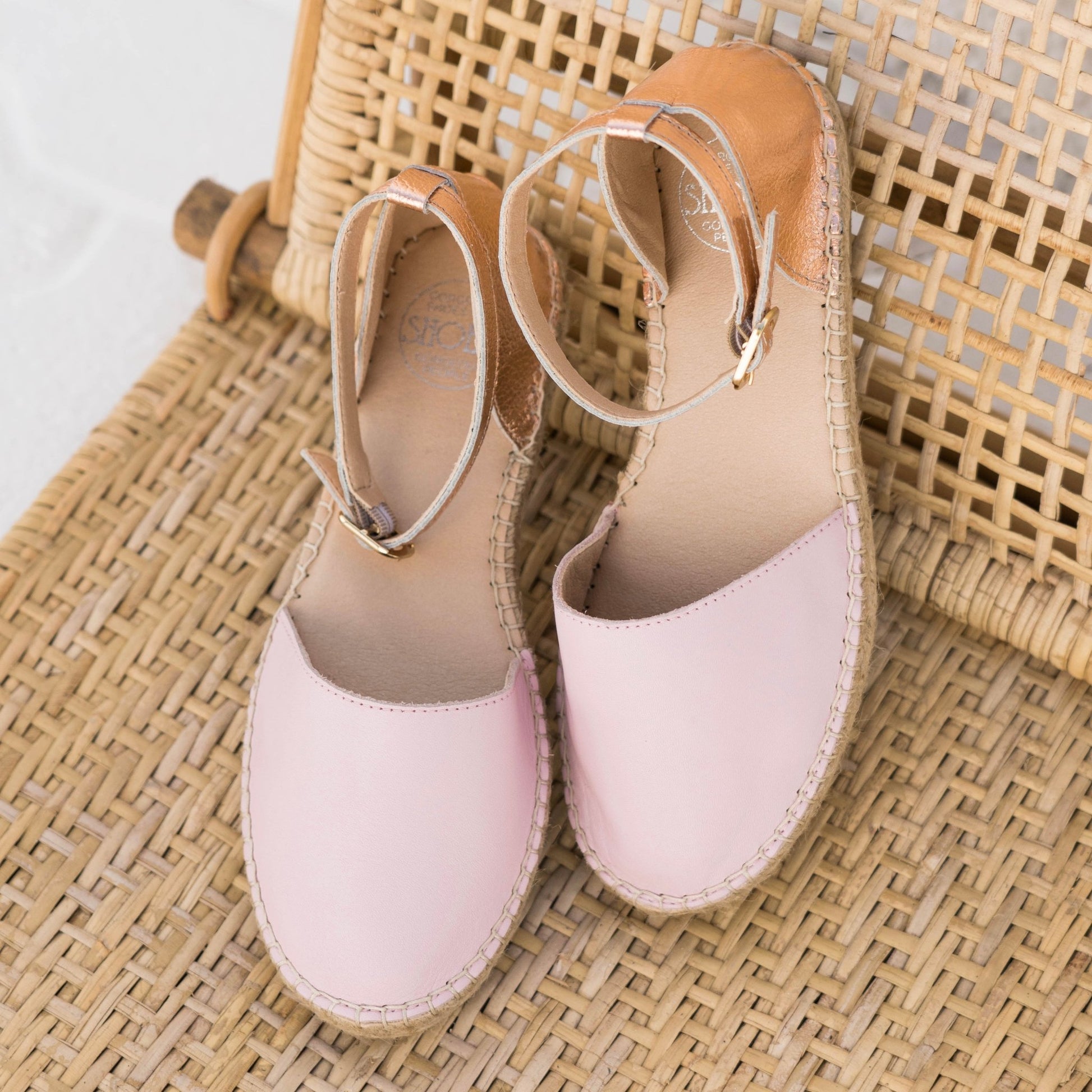 City Espadrille in Rose Blush - Shoeq