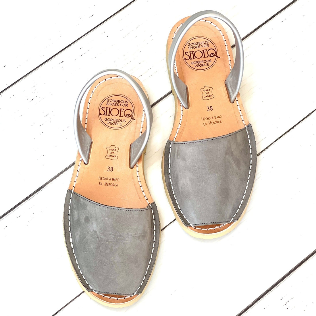 Classic Avarca in Ash Grey - Shoeq