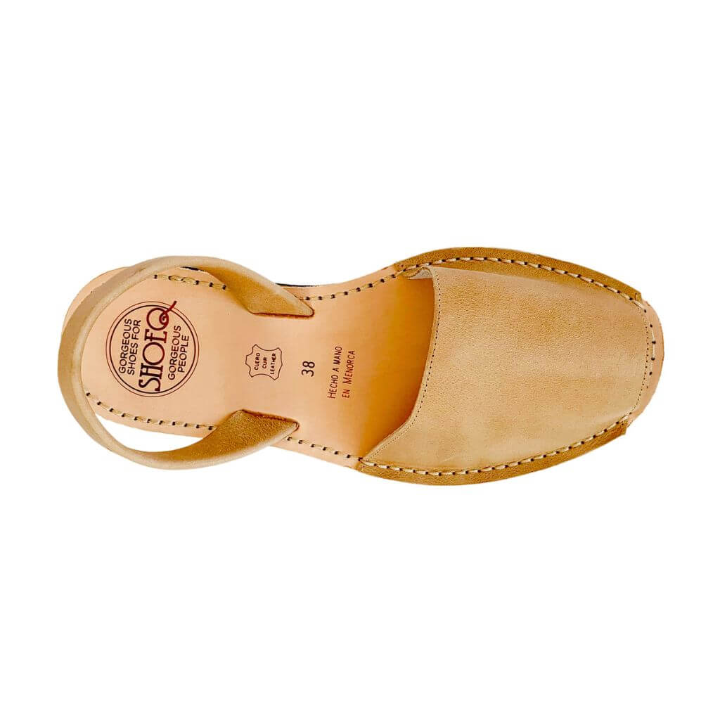 Classic Avarca in Caramel Leather - Shoeq