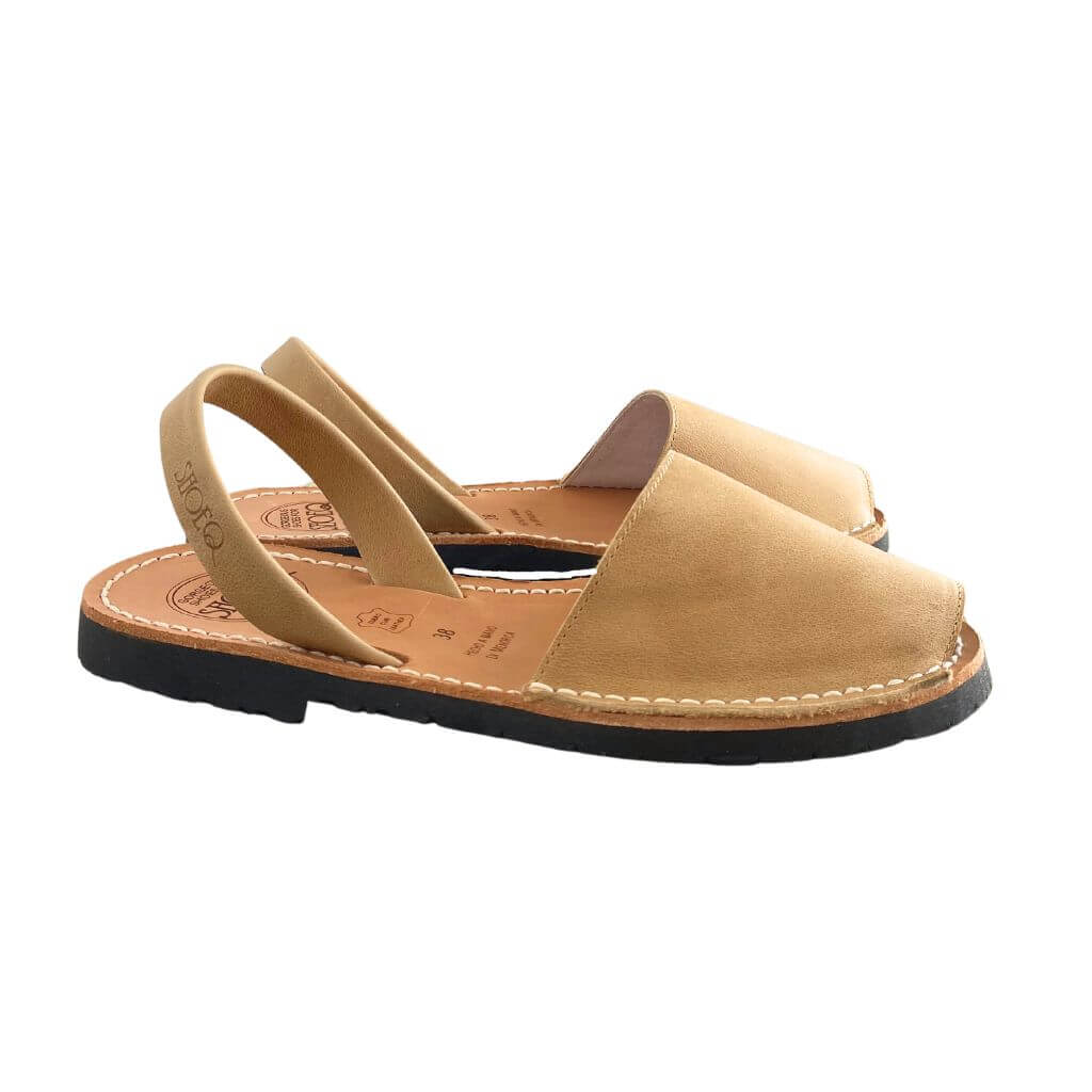 Classic Avarca in Caramel Leather - Shoeq