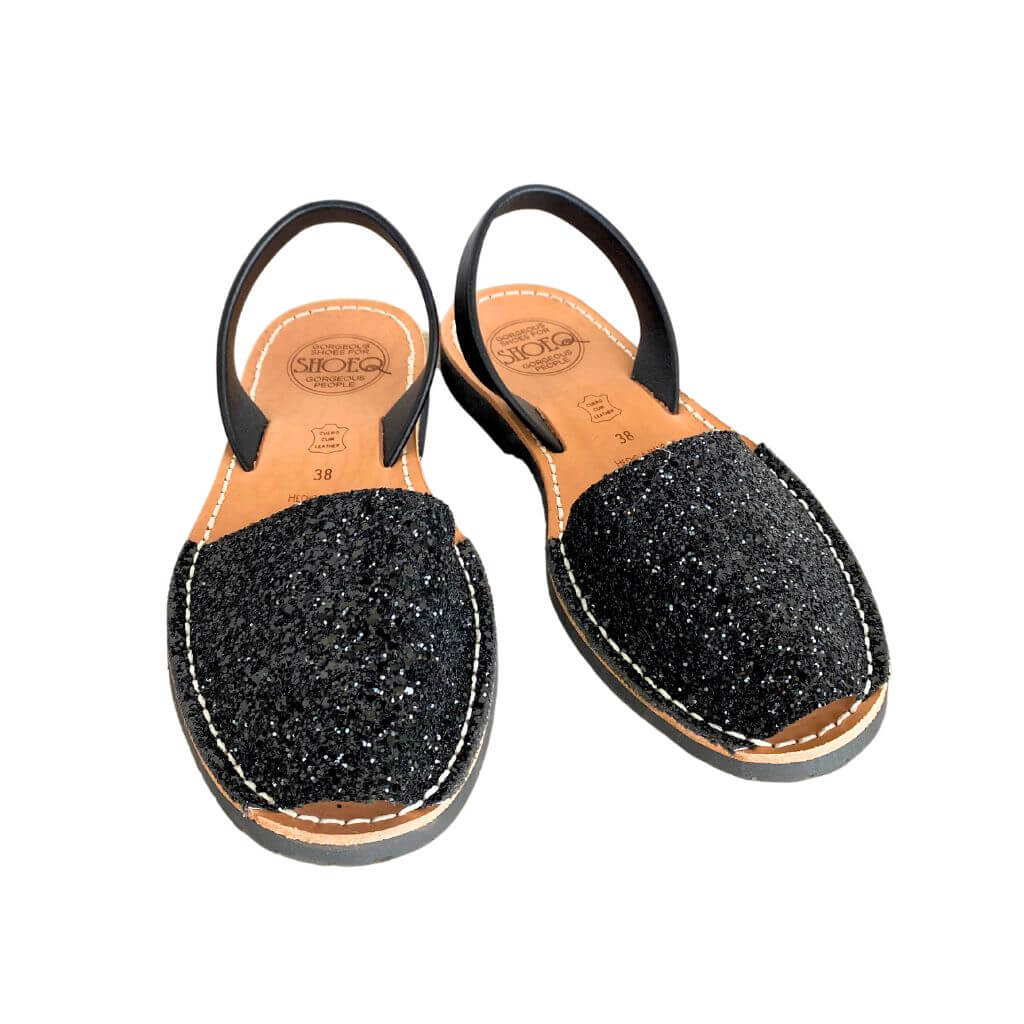 Classic Avarca in Midnight Glitter - Shoeq