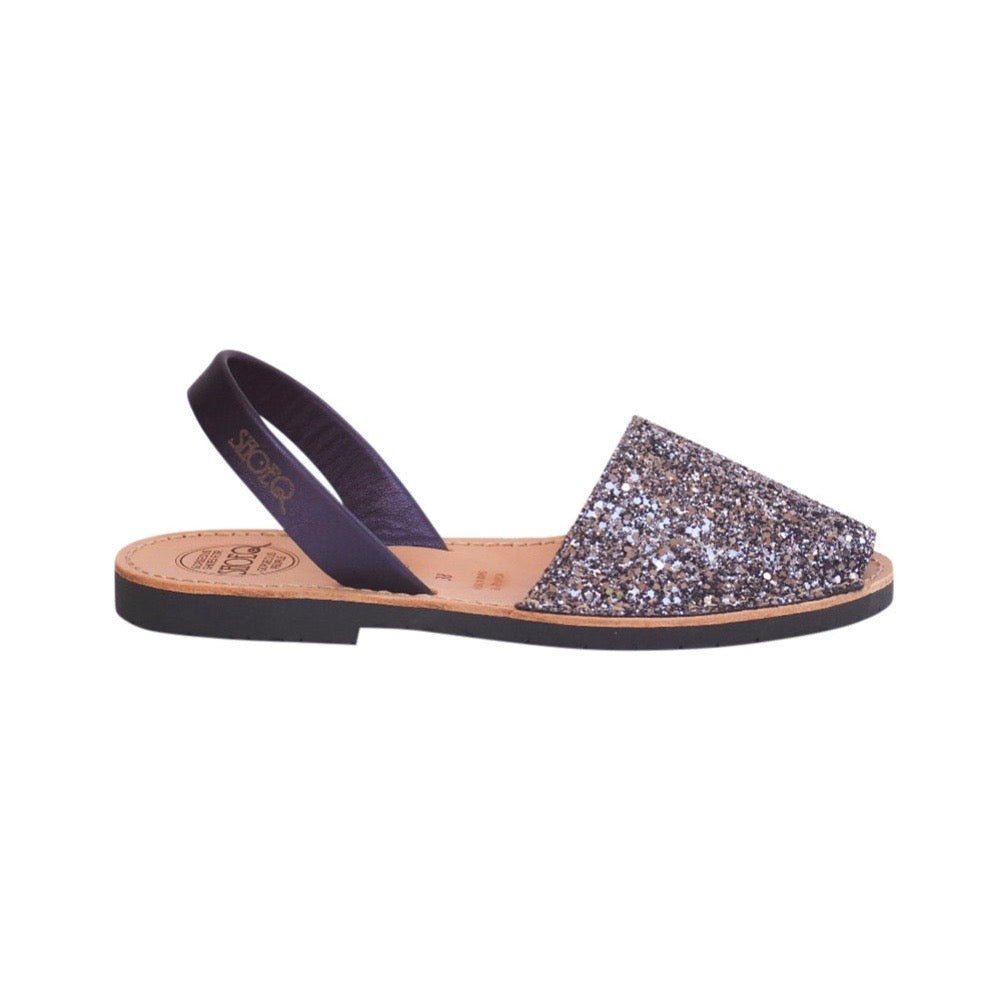 Classic Avarca in Pewter Glitter - Shoeq