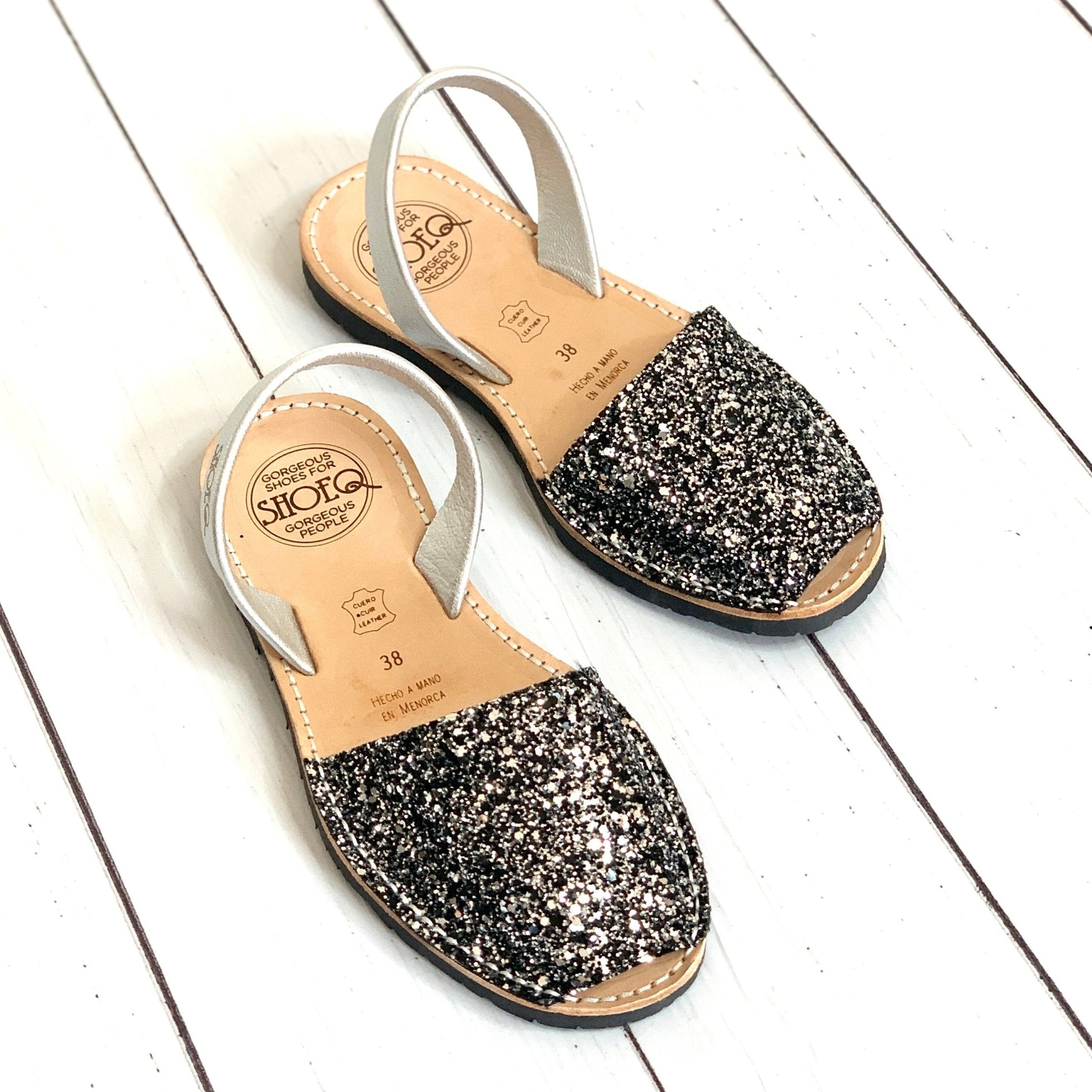 Classic Avarca in Rock Star Glitter - Shoeq