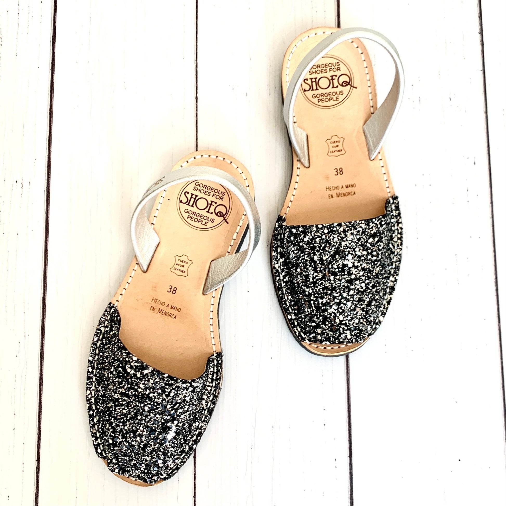 Classic Avarca in Rock Star Glitter - Shoeq