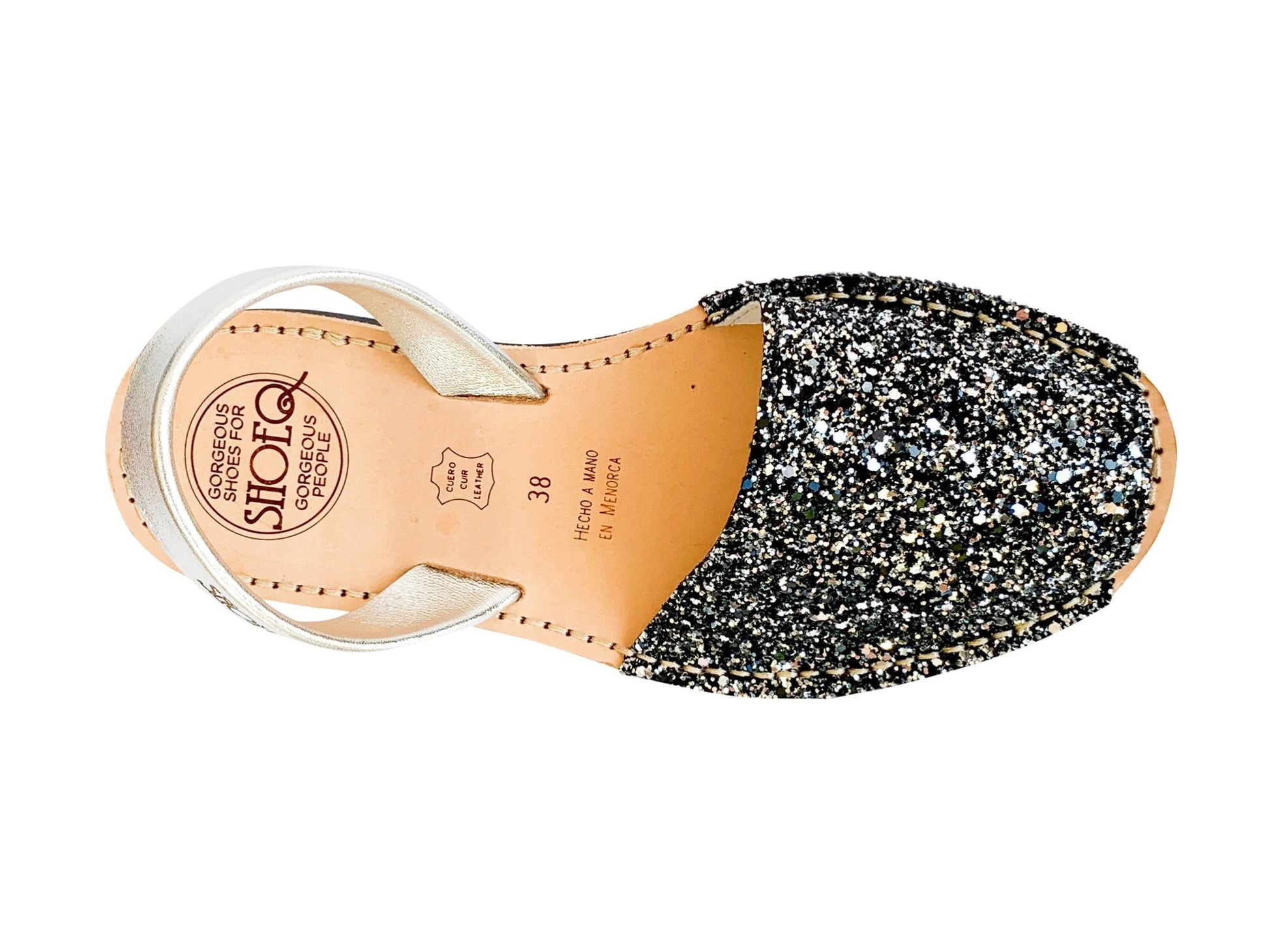 Classic Avarca in Rock Star Glitter - Shoeq