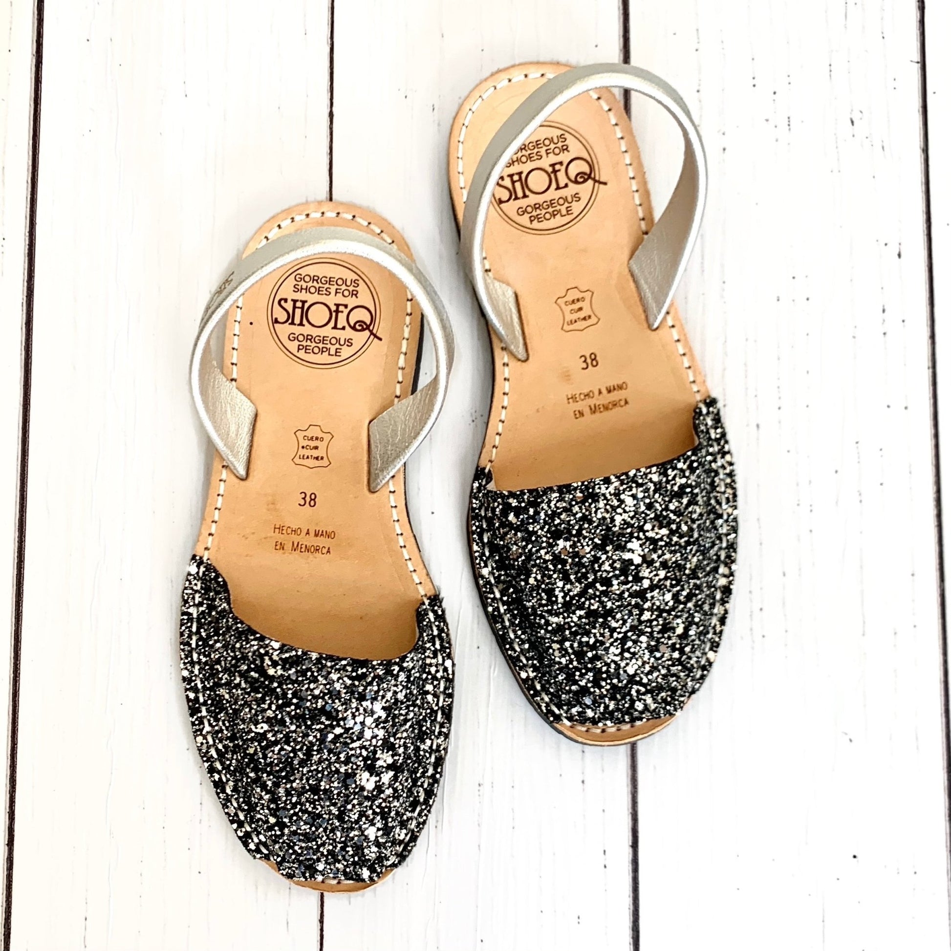 Classic Avarca in Rock Star Glitter - Shoeq