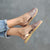 Classic Avarca in Rose Gold Glitter - Shoeq