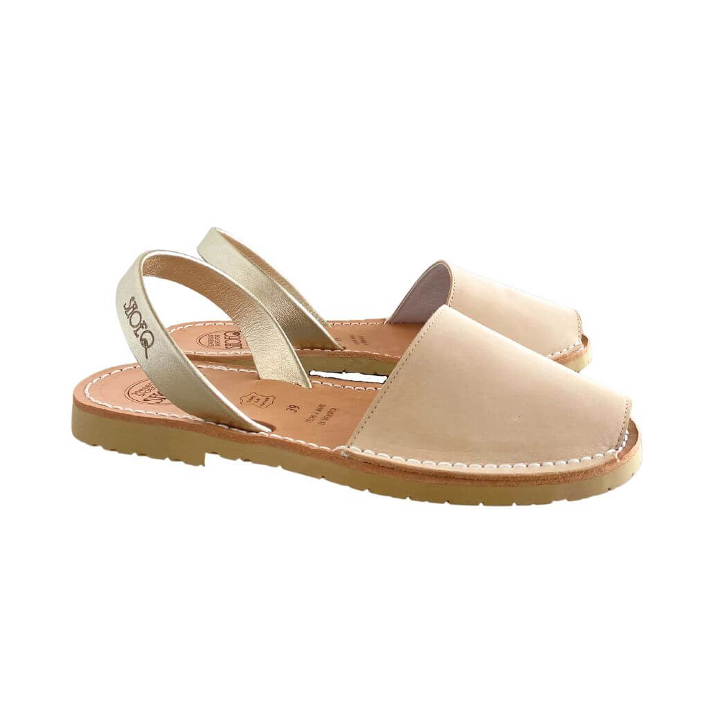 Classic Avarca in Sandy Champagne - Shoeq