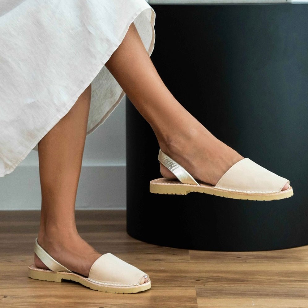 Classic Avarca in Sandy Champagne - Shoeq