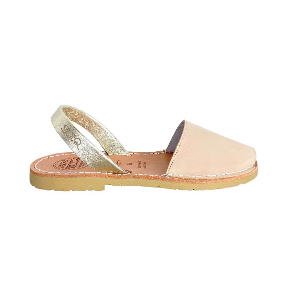 Classic Avarca in Sandy Champagne - Shoeq