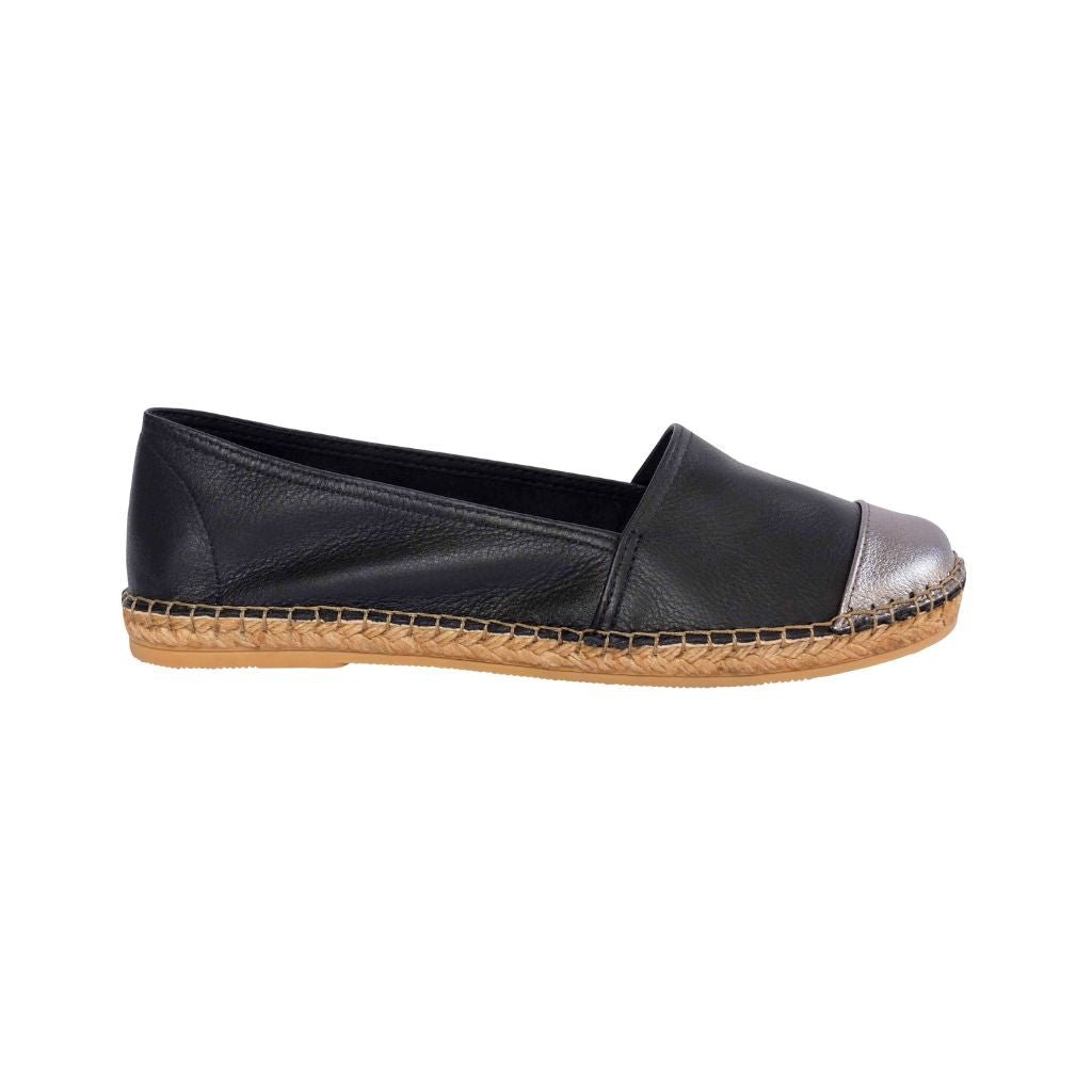 Classic Espadrille in Midnight Pewter - Shoeq