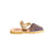 Girls Ankle Strap Avarca in Rainbow Gold Glitter - Shoeq