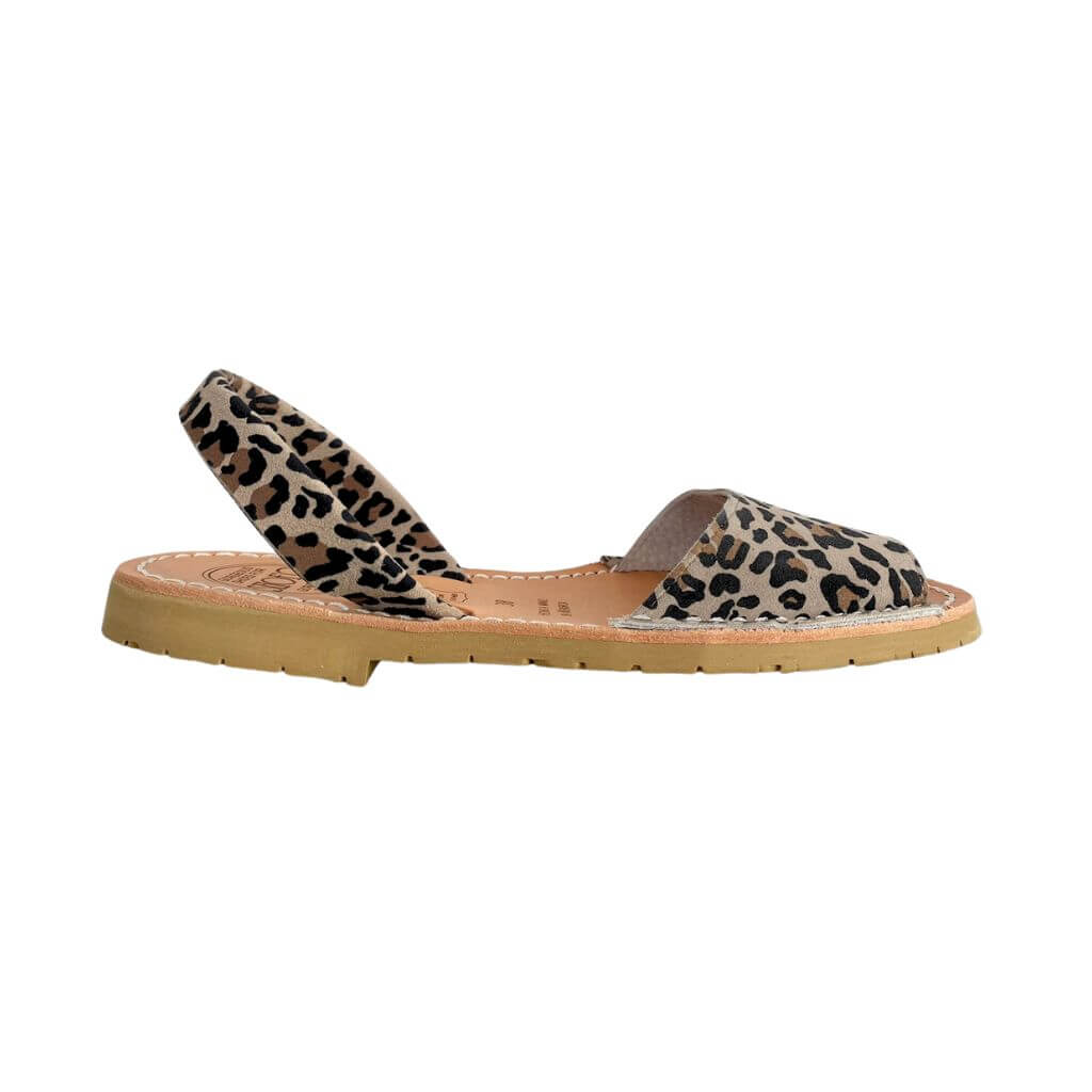 Peekaboo Avarca in Dark Leopard - Shoeq