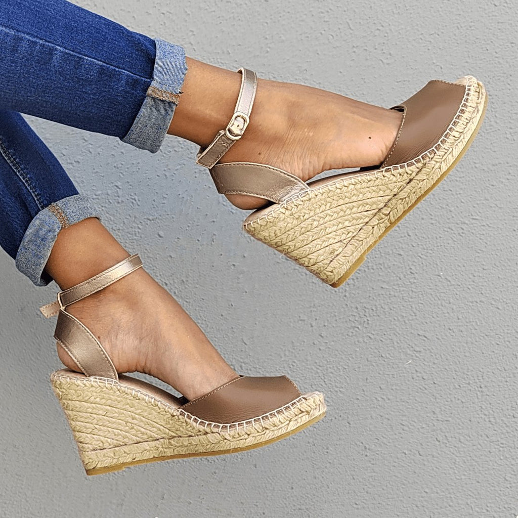 Open hot sale toe espadrilles