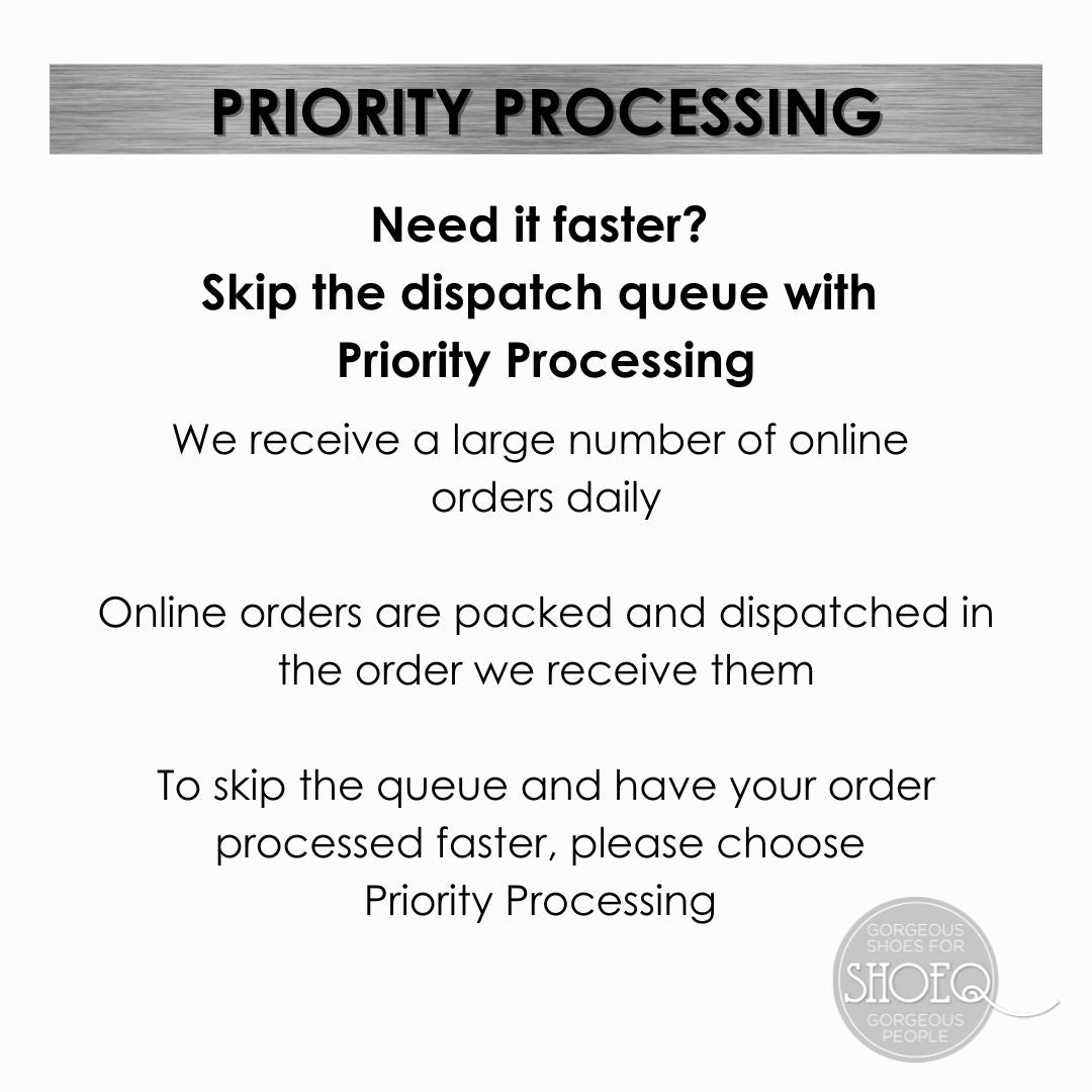 Priority Processing - Shoeq